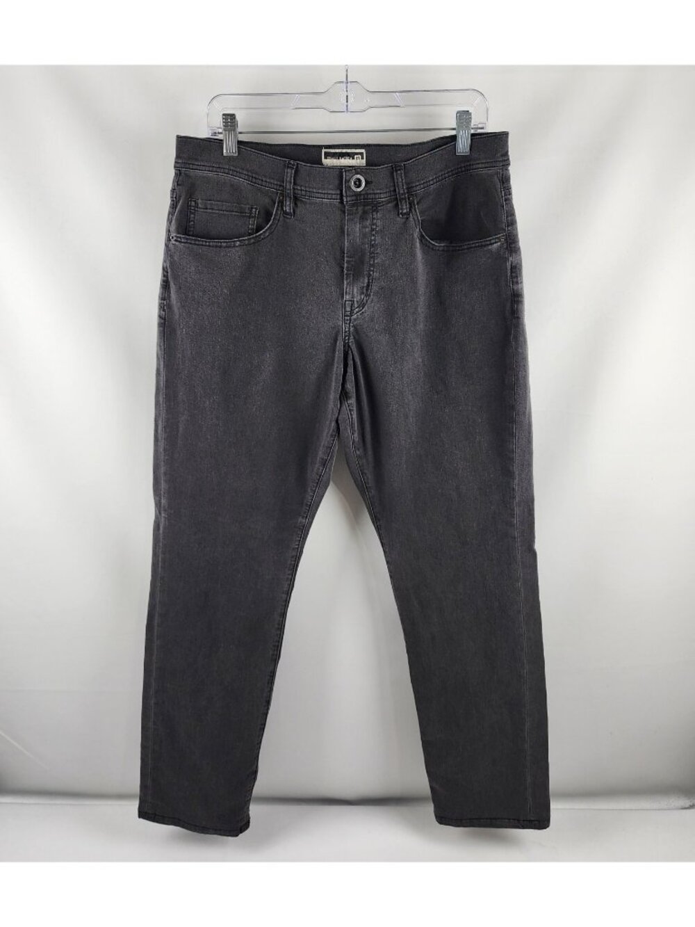 Travis Mathew Jeans Mens 33x30 Black Straight Leg Denim